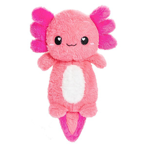 かわいい機能ぬいぐるみAxolotlおもちゃ女性のための電子レンジ対応の香りの加熱パッドかわいい柔らかいおもちゃぬいぐるみ加熱可能な暖かいぬいぐるみ