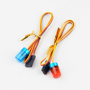 ไฟตำรวจ RC จำลองรอบสว่างมากรถ RC ไฟ LED ตำรวจสำหรับรถพยาบาล1:10 RC - Product Image 1