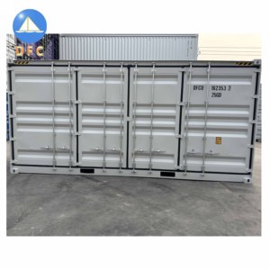 Factory Wholesale High <strong>Loading</strong> Capacity Heavy Duty Steel Structure 20ft Double Side Open Cargo Shipping <strong>Container</strong> - Product Image 5