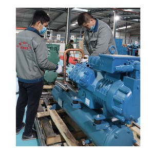 High Anti-corrosion Open Type Compound Two-stage <strong>Screw</strong> <strong>Ammonia</strong> Refrigerant <strong>Compressor</strong> Unit for Cold Room