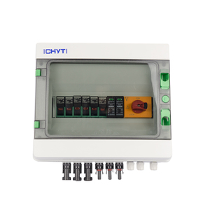 CHYT <strong>3</strong> <strong>Input</strong> <strong>1</strong> <strong>Output</strong> 1000V Outdoor Waterproof IP65 PV Solar Surge Lightning Protection DC Combiner Box - Product Image 1