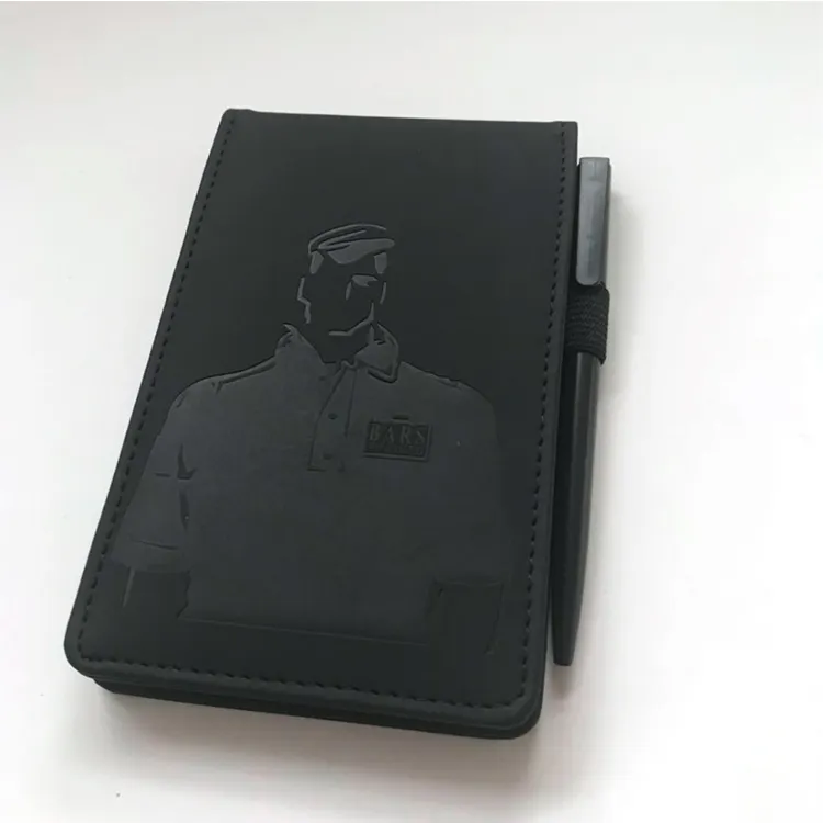 Faux Da Memo Pad Chủ Sở Hữu/Pocket Sổ Ghi Chép