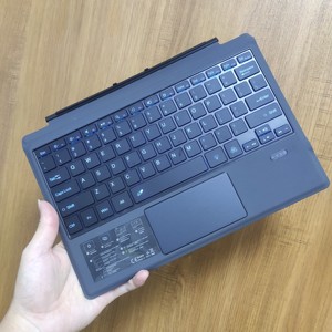 微软表面专业版8 7 6 5 4 3 GO 1 2 3封面新款聚氨酯皮革平板无线触摸板触摸灯键盘外壳 - Product Image 2