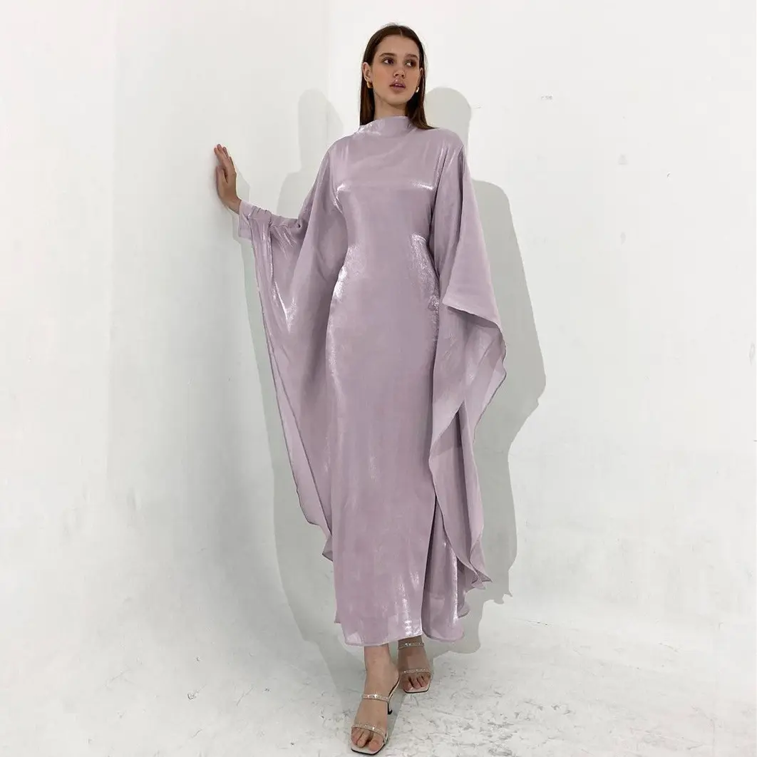 2024 personnalisé en gros nouveau Design à la mode dubaï Abaya longue robe islamique arabie royale femmes tenue décontractée