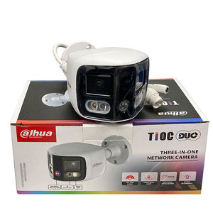 原装大华4MP 5MP 6MP 8MP 3合1智能双光主动威慑Poe Tioc圆顶子弹眼球网络摄像机 - Product Image 4