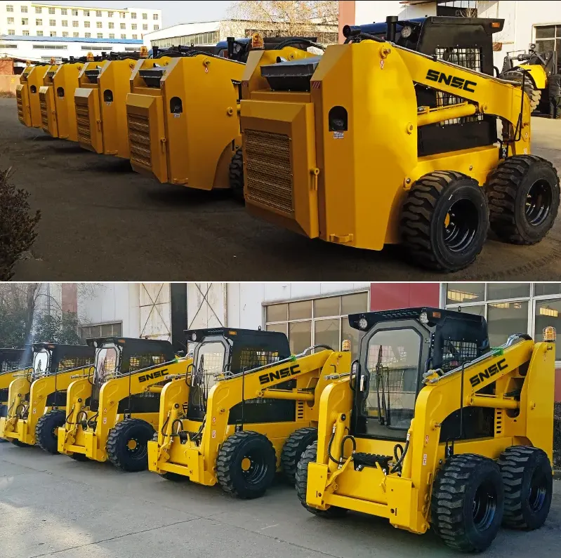 Cheap Price China skid steer loader with backhoe attachment