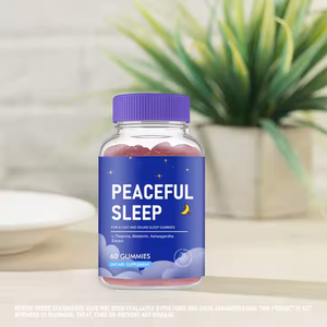 OEMメラトニングミ睡眠補助サプリメントは、より早く眠りに落ち、より良い休息のための睡眠品質のビタミンを改善します - Product Image 2