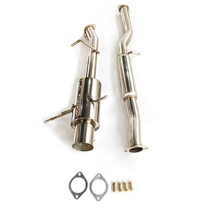 High Performance <strong>Turbo</strong> Catback Exhaust 2.0T for 02-07 Subaru Impreza <strong>WRX</strong> / STI - Product Image 3