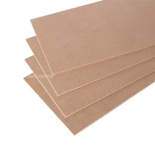 Furniture premium Melamine Raw Plain MDF panel Board