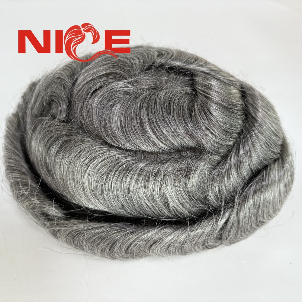 # 1B65 Noir cassé avec 65% de cheveux gris