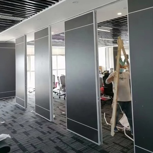 会议室酒店宴会厅办公展区可折叠隔音墙可移动隔音滑动系统 - Product Image 3