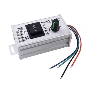 Controlador de velocidad del Motor cepillado PWM DC de alta potencia de 1000W, 9V-60V, soporte de ajuste de velocidad y luz para rotación hacia adelante y hacia atrás - Product Image 1