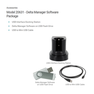 Extrem hoher DELTATRAK Modell 20629 Digitaler Datenlogger aus Edelstahl Einfach zu programmieren der Temperatur regler - Product Image 5