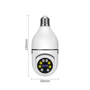 E27電球カメラ4XデジタルズームAIフルカラーカメラ1080PHDモーションセンサートラッキングセキュリティモニタースマートホーム - Product Image 3