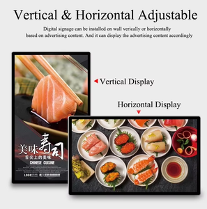 <strong>Android</strong> System Wall Mounted <strong>LCD</strong> Advertising <strong>Display</strong> Touch Screen Monitor for Retail Store Digital Poster SDK Animation Graphics - Product Image 2