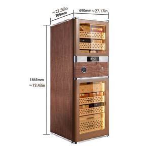 Raching Reserva Precise Climate-controlled Electronic Cigar Cabinet Humidor with Cigar Suction Resistance <strong>Detection</strong> <strong>Function</strong> - Product Image 1