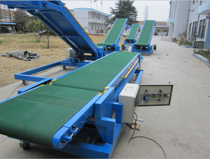 自動シリンダー伸縮式ベルトコンベヤーのロードとアンロード車のエクスプレス小包輸送 - Product Image 3