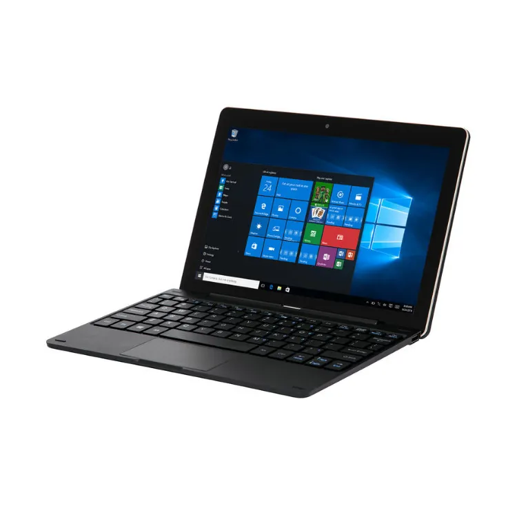 Tablet PC Windows 10 Intel N4120, dengan Keyboard dok untuk siswa bisnis 10.1 inci Quad Core 4 + 64GB Wifi OEM USB Tipe C