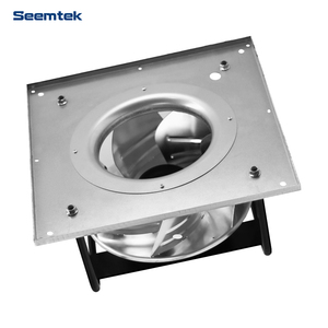 Seemtek独特设计铝叶轮310毫米230伏带支架的后向离心风机 - Product Image 4