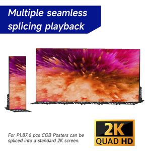 Trong nhà thương mại LED hiển thị đứng 0.9mm 1.2mm 1.5mm 2.5mm SMD COB mô-đun cho cửa hàng trung tâm sàn LED Poster - Product Image 5