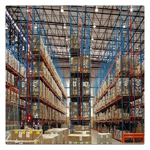 30% Carga/descarga más rápida Estantería de almacén personalizada Estantes de servicio pesado Sistema de estante de palés galvanizado - Product Image 5