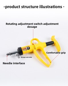 Dispositivo de inyección y alimentación continua de 5ml multifuncional de doble propósito de alta calidad - Product Image 3