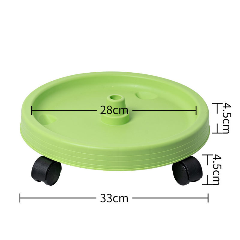light green tray