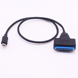 Sata <strong>to</strong> <strong>USB</strong> <strong>Adapter</strong> Support <strong>2</strong>.5 Inches External HDD SSD Hard Drive Type-C USB3.1 <strong>to</strong> SATA Cable Converter Connector for PC Laptop - Product Image 3