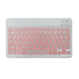 Universal Wireless Blue Tooth Backlit <strong>Keyboard</strong> for Tablet Laptop, Compatible with Windows, IOS, <strong>Android</strong> - Slim &amp; Compact Design - Product Image 4