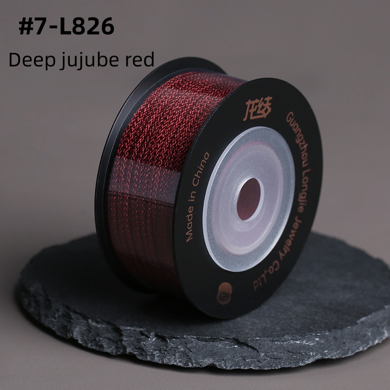 #7-L826-Deep jujube red