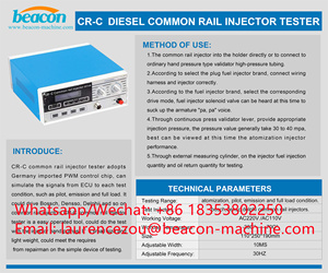 Car Engine Diagnostic Tools CR-C diesel Common Rail Injector Tester Can <strong>Simulate</strong> the Signals From ECU to Each <strong>test</strong> Condition - Product Image 6