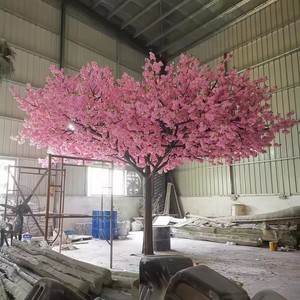 イベントやお店の装飾のための最新の桜日本の大きな結婚式の木偽の美しいピンクの人工桜の木 - Product Image 4