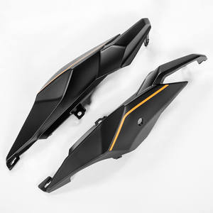 Xxun ชุดบอดี้เวิร์คสำหรับรถแข่งสำหรับฮอนด้า CBR650R CBR 650R CBR 650 R 2021 2022 2023สีดำด้านพร้อมแถบสีส้ม - Product Image 4
