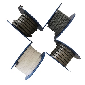 ซีลสำหรับบรรจุต่อม JFP-2022ที่ไม่มีน้ำมันถัก PTFE สี่เหลี่ยมสำหรับซีลวิศวกรรมและการใช้งานในอุตสาหกรรม - Product Image 1