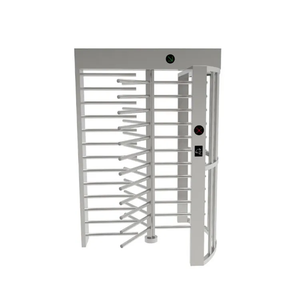 Portone di controllo di accesso di alta sicurezza del tornello completo dell'acciaio inossidabile 304 per la stazione della metropolitana della prigione con la comunicazione del TCP/IP - Product Image 6