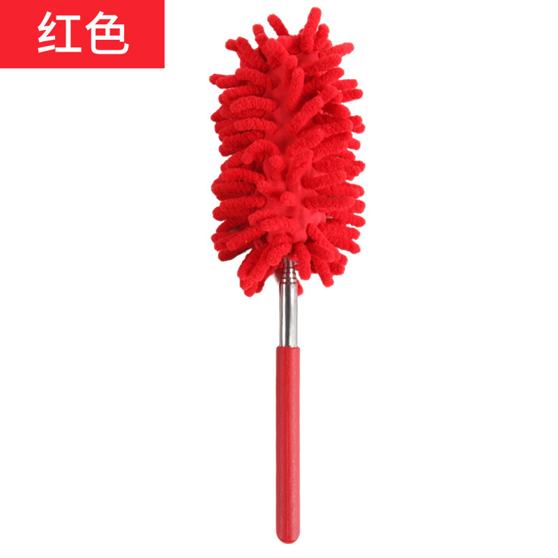 Red Retractable Chenille Dust Duster