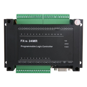 Controlador lógico programable de FX1N-24MR, herramienta de diagnóstico ndustrial, 14 Input 10 Output 2 hanhannel 100k ululse ututput