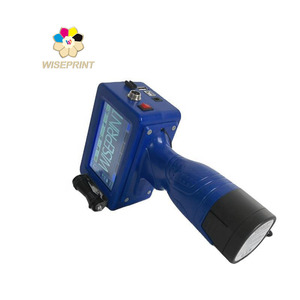 WisePrint 25.4 millimetri mini tij etichetta portatile tenuto in mano il codice della data di scadenza data intelligente della stampante a getto d'inchiostro sensore del basamento del 100 millimetri
