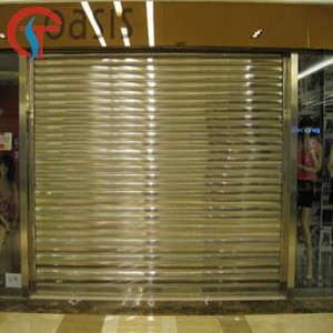 Điện Từ Xa Cuộn Lên Loại Cửa Nhà Để Xe Bằng Thép Không Gỉ - Product Image 2