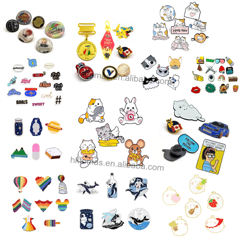 Custom badges & Pins