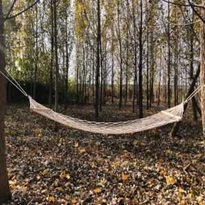 Bán Buôn Trọng Lượng Nhẹ Xách Tay Gấp Cắm Trại Đu Võng Nylon Ngoài Trời An Toàn Net Cây Trên Không Treo Có Thể Gập Lại 120-180Kg - Product Image 3