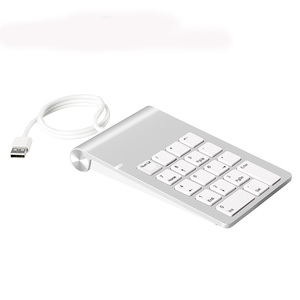 Teclado numérico con cable Oficina Financiera 18 teclas teclado de contabilidad para teclado Apple