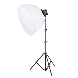 โคมไฟ LED ถ่ายวิดีโอแบบหลอด50W,ไฟ LED ติดเพดานแบบโบเวนส์ต่อเนื่องสำหรับสตูดิโอผลิตจากโรงงาน - Product Image 3