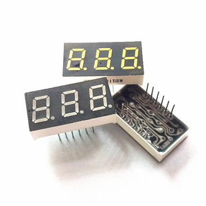 Jstronic Seven Segment 0,4 Zoll 3-stellige 7-Segment-FND-LED-Anzeige