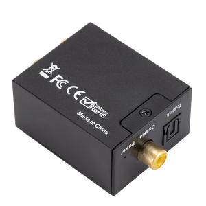 Convertidor de audio Digital a analógico, convertidor de audio coaxial/de fibra a analógico con función de recepción de Bluetooth - Product Image 5