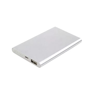 Free Sample Portable Metal Power Bank 5000mAh Battery Charger LED Display USB <strong>Input</strong> <strong>Output</strong> 10W Mobile Power Promotional Features - Product Image 6