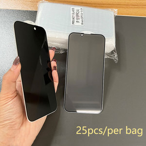 ฟิล์มกระจกนิรภัยกันการสอดแนมเพื่อความเป็นส่วนตัวแบบเต็มหน้าจอ9H สำหรับ iPhone 11 12 13 14 15 16 PRO MAX ฟิล์มกระจกกันรอย