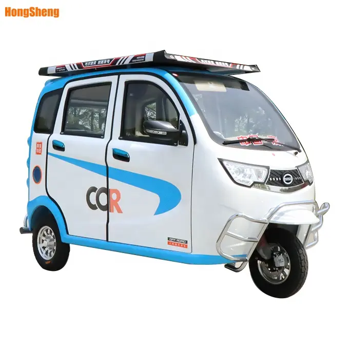 लिथियम बैटरी के साथ वयस्क पेडल Tricycle/यात्री ऑटो रिक्शा/बिक्री के लिए बिजली रिक्शा टुक टुक