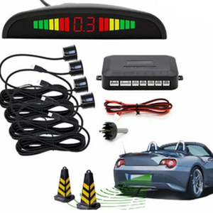 汽车用智能Parktronic发光二极管显示检测器系统背光倒车自动驻车雷达监视器带4个传感器的驻车传感器 - Product Image 1