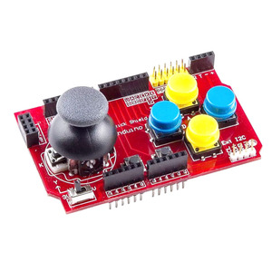 Joystick Shield-Erweiterungs karte mit analoger Steuerung und Tastatur-/Maus-Emulation für Arduino